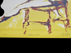 Jits Bakker - Grafiek - handgesigneerd -  1990's