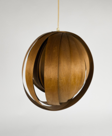 Mid century modern - Moon lamp - Verner Panton stijl - teak - 60's