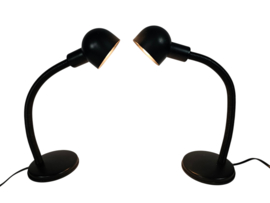 Elco Lite - 2 x tafellamp/bureaulamp - metaal - West-Germany - 3e kwart 20e eeuw