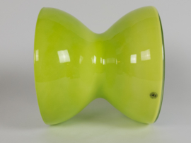 Ikea design - design Anna Nilsson - XL diabolo - opaalglas - Stockholm series - 1990's