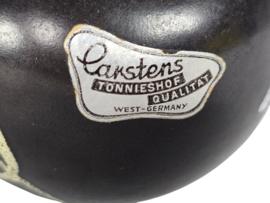 Carstens Tonnieshof  (1947-1984)  - handbeschilderde vaas - label - 1950's
