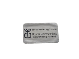Dutch design - Dorothe van Agthoven - Flora Keramiek - Hardenberg - postmodern - 80's