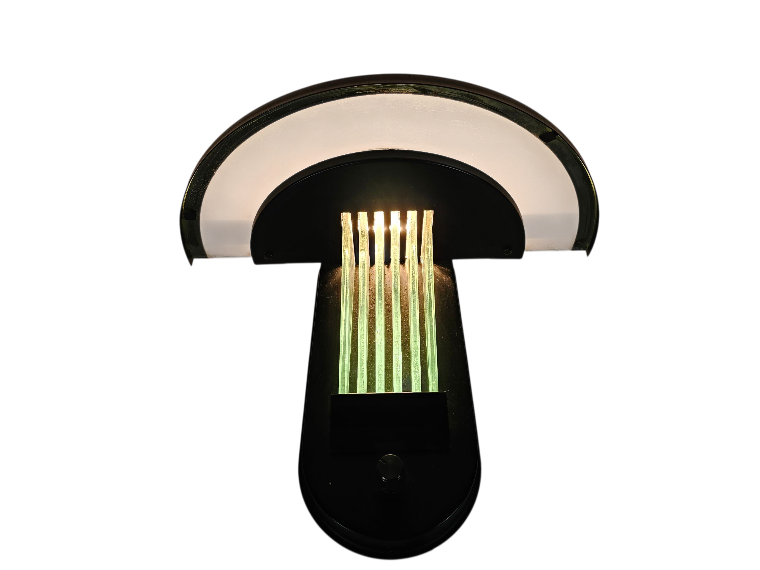 Free Light - wandlamp - Post Modern - metaal - glas - 80's