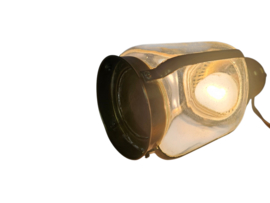 Messing - lantaarn - muurlamp - wandlamp - 1e kwart 20e eeuw