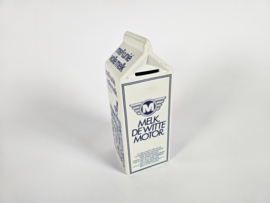 Melk De Witte Motor - Melkunie - Spaarpot - Porselein - 80'S
