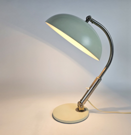 Hala Zeist - H. Th. Busquet -  model P-144 - tafellamp - creme -  Bauhaus - 1950's