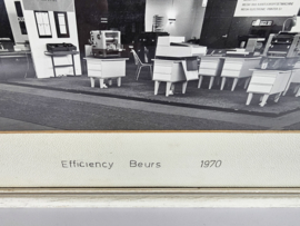 Efficiency Beurs - Rai Complex Amsterdam - 1970's - foto ingelijst