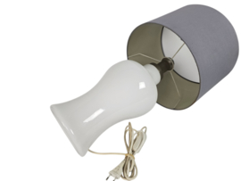 Design M - Ingo Maurer - model  ML-2  - opaalglas - tafellamp - 60's