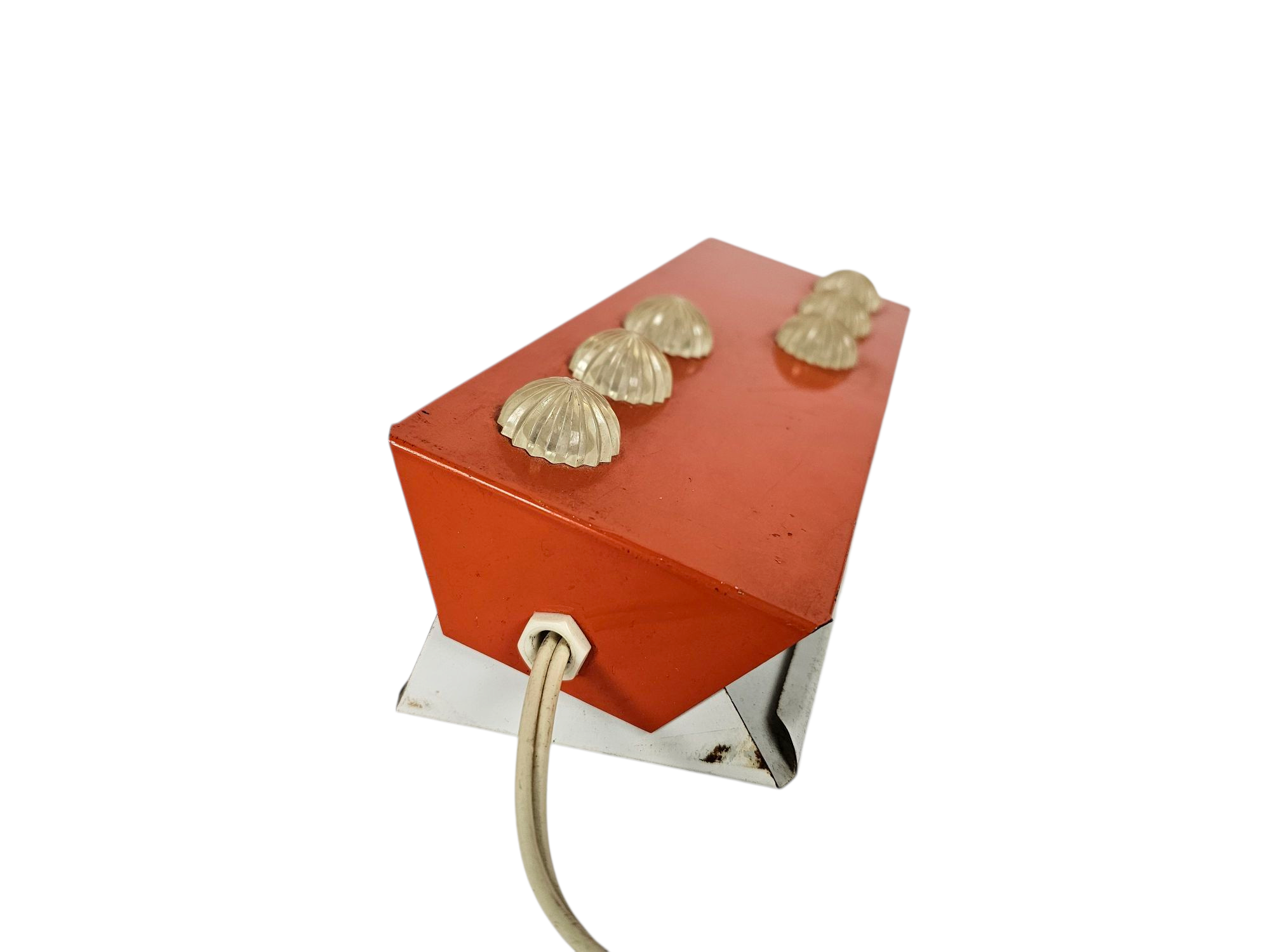 Herda Almelo - vintage bedlamp - rood - sterren - wandverlichting - 70's - retro