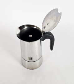 GB - Guido Bergna voor DE - Percolator - Espressomaker - RVS - Italie - 80s