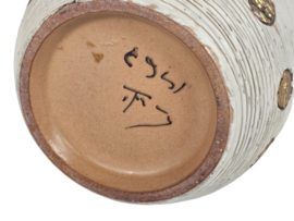 Fratelli Fanciullacci - retro - Italiaans  - aardewerk vaas -70's