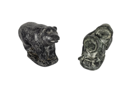 A wolf original - The Wolf Sculptures (8) - hand made -  Canada - 3e kwart 20e eeuw
