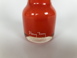 Henny Dean  - glasdesign - flesvaas - België - gesigneerd - 90's