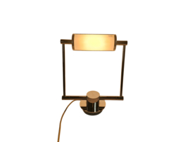 Studio Italia design - wandlamp - chroom - glas - Italie - 90's