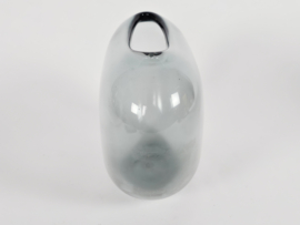 Leerdam glas - Floris Meydam - safierkleurige vaas -  1950's