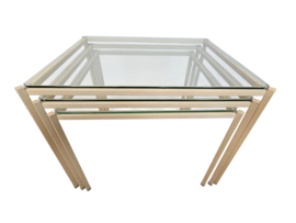 Bijzettafels -  miniset - nesting tables - Italian - 70's