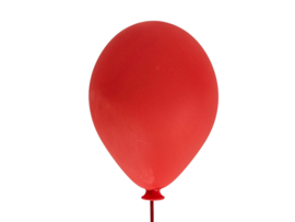 Ikea - design Anna Efverlund - Drömminge  - Ballonlamp - Rood -  90s