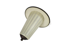 hanglamp - messing - koper - lantaarnlamp  - jaren 50