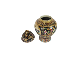 Satsuma - deksel vaas -  cloisonné - porselein - 3e kwart 20e eeuw