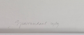 Iris de Leeuw - 'Hapiness' - zeefdruk - handgesigneerd - 1989