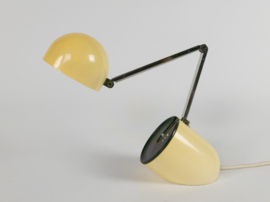 Kreo-Lite ai ai - model NA-718 - Kreo Co LTD - wit - telescoop lamp - opvouwbaar - capsule verlichting - pil verlichting - Japan - 1970's