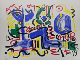 Armando Bergallo - Silkscreen - Hand gesigneerd - Taller Group Amsterdam/Parijs)