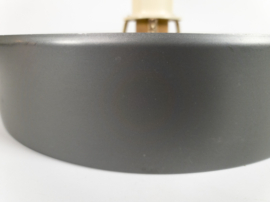 Anvia Almelo - J. Hoogervorst - "model 4017"  - Ufo hanglamp -  antraciet - Dutch design - 60's