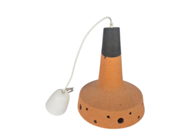 Vintage hanglamp - keramiek - Fat Lava -  trekschakelaar - West Germany - 70's