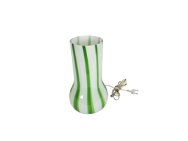 Hala Zeist - 'Zuurstok/Lolly lamp;  - Murano glas- tafellamp - 80's