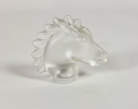 Sevres - Made in France - frosted glass - paperweight - kristal - geëtst merk - 1960's