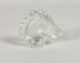 Sevres - Made in France - frosted glass - paperweight - kristal - geëtst merk - 1960's