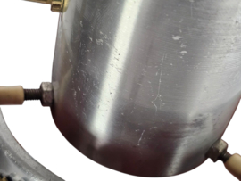 Lakro Amstelveen - wandlampje - aluminium - koper - 60's