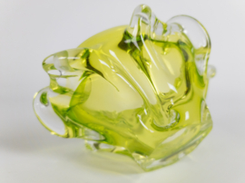 Josef Hospodska - Tsjechië - glasdesign - asbak - Chribska glassworks - 60's