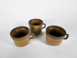 Potterie De Driehoek Huizen - Fokke Hamming  - model Blaricum -  52 delig servies  - 1970's