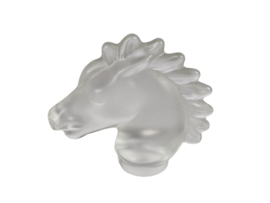 Sevres - Made in France - frosted glass - paperweight - kristal - geëtst merk - 1960's