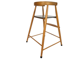 Nanna Ditzel stijl -  'Midcentury Child’s High Chair' -  hout - Denemarken -1960