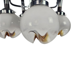 Mazegga Murano - chandelier- pendant lamp -  Italy - 60's