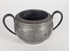 Cameo Pewter - Hand Beaten - Tin - gehamerd - Engeland - 1930's