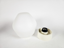 Philips - plafonniere- melkglas - 3e kwart 20 eeuw