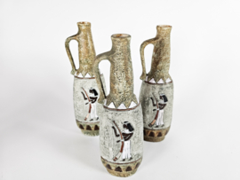 Bresciana Ceramica - Arco Gardese -  karaf - keramiek - 3 (set) -  Amphora - 1970-1979