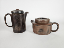 Arabia - ontwerp Ulla Procope - model Ruska - Thee en Koffiepot - 1960's