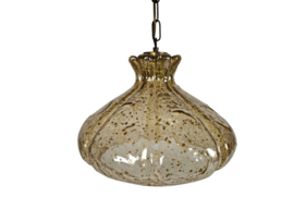 Barovier & Toso - glas met gouddeeltjes - "Foglia d'Oro" - mid century