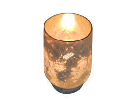 Riviera Maison - tafellamp - glas - 'mushroom lamp' - Hollywood Regency - 2000