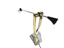 Brilliant-leuchten - tafellamp - model 06248 - Memphis stijl - messing - Germany - 90's