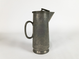 Kut Hing Pewter Swatow - China -  snavelkan - schenkkan - tin - 1890/1900