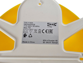 Ikea - design Anna Efverlund - Drömminge  - Ballonlamp - Rood of geel  -  90s