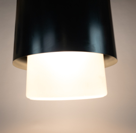 Philips - Louis Kalff - NX series - XL hanglamp - metaal - gesatineerd glas - 60's