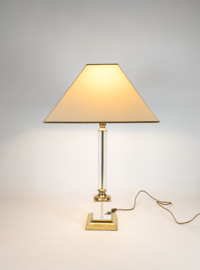 Kullmann lampen - Germany - messing - acryl - Hollywood Regency - 70's