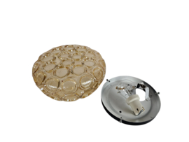 Herda Amsterdam - applique - amber glas - 3e kwart 20e eeuw