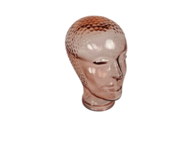 Piero Fornasetti stijl - Mannequin - glazen hoofd - geperst glas - mid century modern